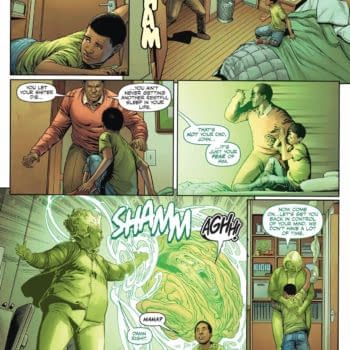 Interior preview page from Green Lantern Corps #15