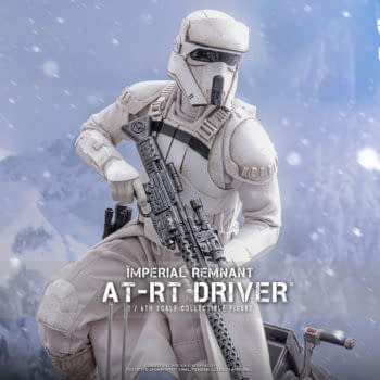 Hot Toys Debuts New 1/6 The Mandalorian & Grogu AT-RT Driver