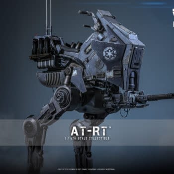 New The Mandalorian & Grogu 1/6 AT-RT Hot Toys Vehicle Coming Soon