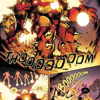 Interior preview page from INFERNAL HULK #6 NIC KLEIN COVER