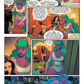 Interior preview page from Justice League Intergalactic Special #1