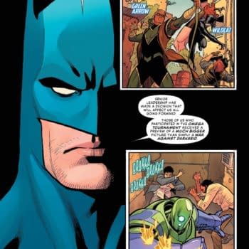 Interior preview page from Justice League Unlimited #18