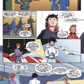 Interior preview page from Speed Racer: Tales from the Road - High Speed Noon #1