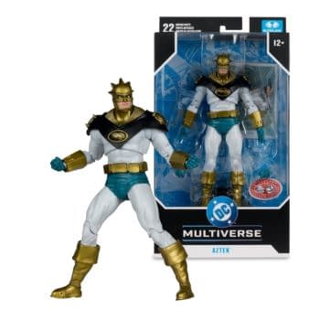 DC Comics Classic Aztek Chase Figure Debuts from McFarlane Toys