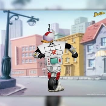 Ultimate Gizmoduck Saves the Day with NECA’s New DuckTales Figure
