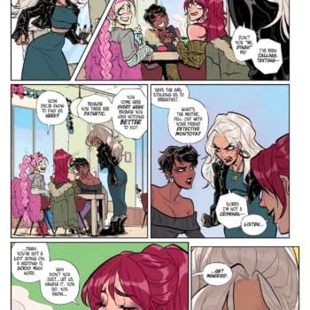 Interior preview page from Sirens: Love Hurts #3