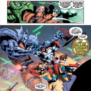 Interior preview page from Space Ghost #10