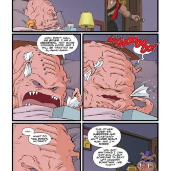 Interior preview page from TMNT: SATURDAY MORNING ADVENTURES #36 DAN SCHOENING COVER