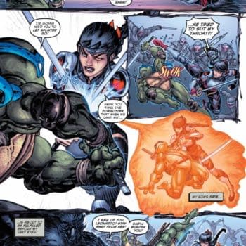 Interior preview page from TEENAGE MUTANT NINJA TURTLES #17 FREDDIE E. WILLIAMS II COVER