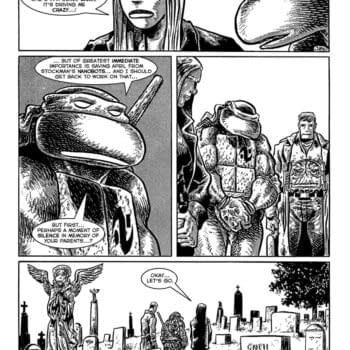 Interior preview page from TMNT: JOURNEYS #8 JIM LAWSON COVER