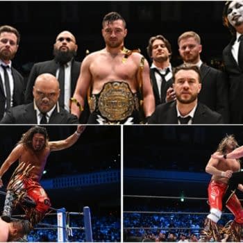 Callum Newman Wins IWGP Championship at NJPW Sakura Genesis
