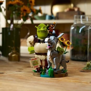 LEGO Steps Into The Swamp with Shrek, Donkey & Puss in Boots