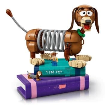 New LEGO Toy Story Slinky Dog Bookends Set Coming Soon