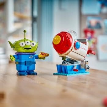 LEGO Toy Story Alien with Pizza Planet Rocket Ride Set Revealed