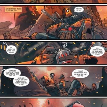 Interior preview page from Deathstroke: The Terminator #3