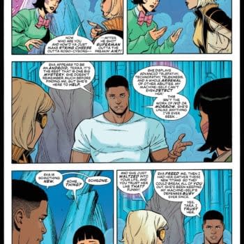 Interior preview page from New Titans #35