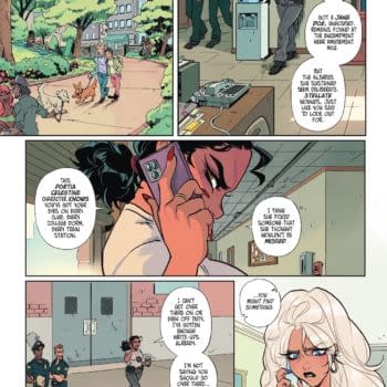 Interior preview page from Sirens: Love Hurts #4