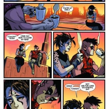 Interior preview page from ThunderCats x SilverHawks: Thunderhawks #2