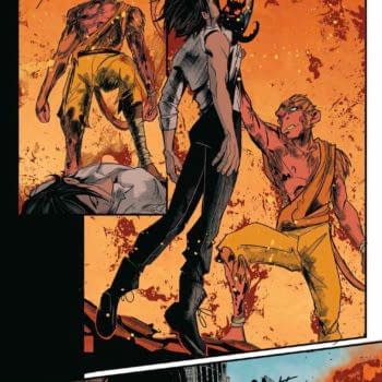 Interior preview page from Fireborn #2