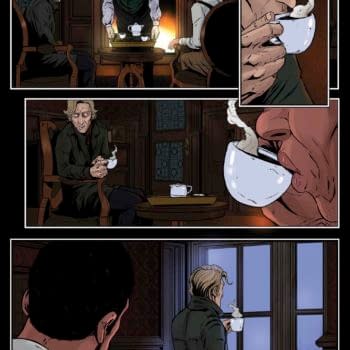 Interior preview page from The Thing on the Doorstep #4