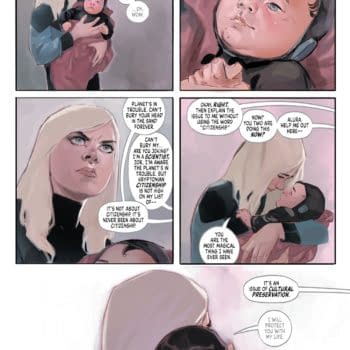 Interior preview page from Supergirl: Survive #1