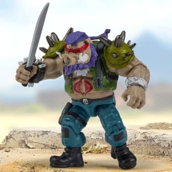 New TMNT x G.I. Joe Figures Arrives Starring Bebop as Ripper