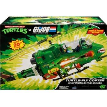 Take Flight with Playmates New TMNT x G.I. Joe Turtle-Fly Copter