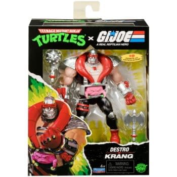 New TMNT x G.I. Joe Figure Coming Soon with Krang as Destro