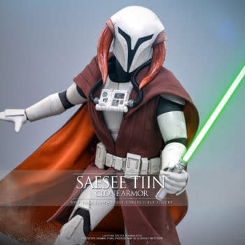 Saesee Tiin Dons His Clone Armor with New Star Wars Hot Toys Figure