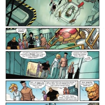 Interior preview page from FANTASTIC FOUR #11 HUMBERTO RAMOS COVER