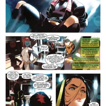 Interior preview page from X-MEN OF APOCALYPSE #4 SIMONE DI MEO COVER