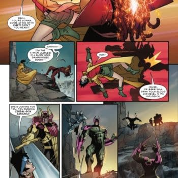 Interior preview page from PSYLOCKE: NINJA #5 DERRICK CHEW COVER