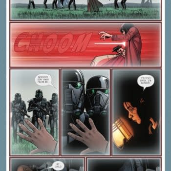 Interior preview page from STAR WARS: ROGUE ONE – JYN ERSO #1 DAVID MARQUEZ COVER