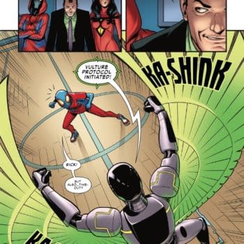 Interior preview page from AMAZING SPIDER-MAN: SPIDER-VERSITY #2 GIUSEPPE CAMUNCOLI COVER