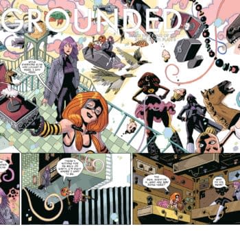 Interior preview page from THE UMBRELLA ACADEMY: PLAN B #4 NATE PIEKOS COVER