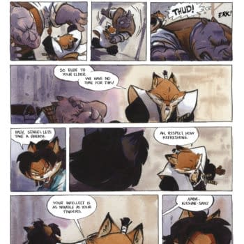 Interior preview page from USAGI YOJIMBO: KAITō '84 #3 JARED CULLUM COVER