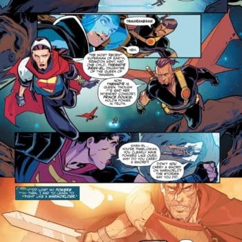 Interior preview page from Adventures of Superman: Book of El #8