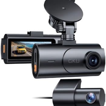 GKU Launches D600 Pro Max 4K+1080P Front & Rear Dash Cam