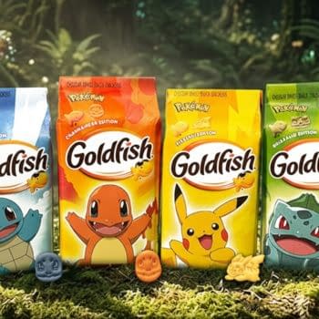 Nerdy Food: Goldfish Crackers Reveal Four New Pokémon Packages