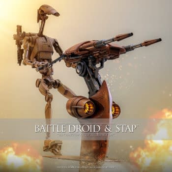 New Star Wars 1/6 Scale Battle Droid & STAP Coming Soon from Hot Toys