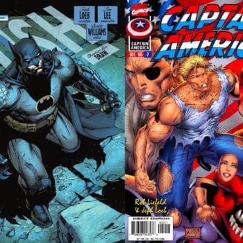 Separated At Birth - Jim Lee's Batman & Rob Liefeld's Captain America?