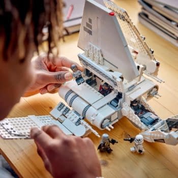 Take Flight with LEGO’s The Mandalorian Imperial Lambda-Class Shuttle