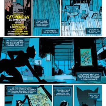Interior preview page from Absolute Catwoman #1