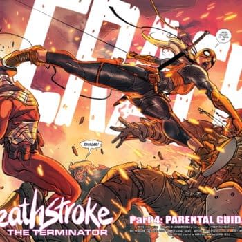 Interior preview page from Deathstroke: The Terminator #4