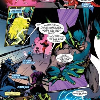 Interior preview page from Justice League Unlimited #20