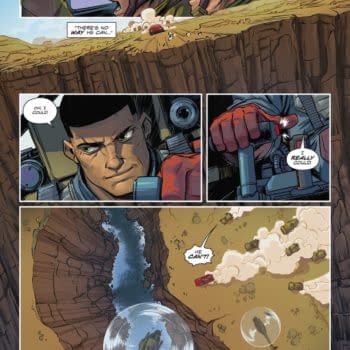 Interior preview page from M.A.S.K. #1