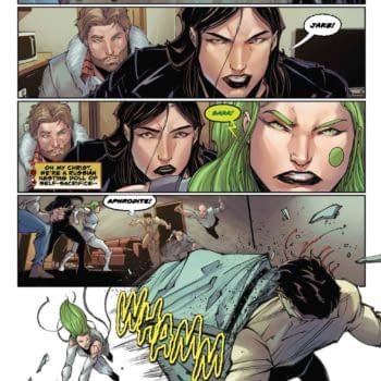 Interior preview page from Witchblade #22