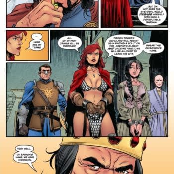 Interior preview page from Red Sonja: She-Devil with a Sword #3