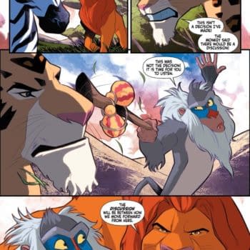 Interior preview page from The Lion King #4