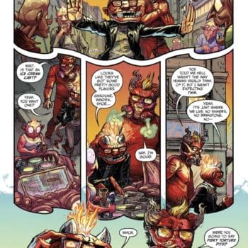 Interior preview page from The Lucky Devils #8